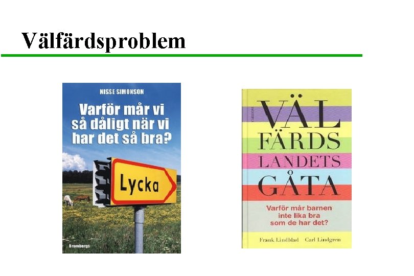 Välfärdsproblem 