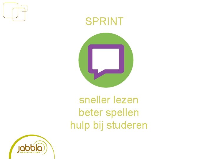 SPRINT Sprint sneller lezen beter spellen hulp bij studeren 