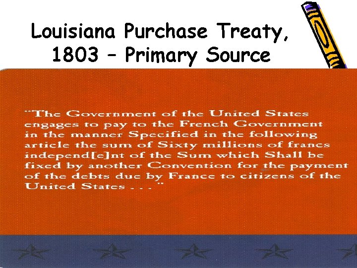 Louisiana Purchase Treaty, 1803 – Primary Source 