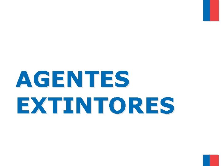 AGENTES EXTINTORES 