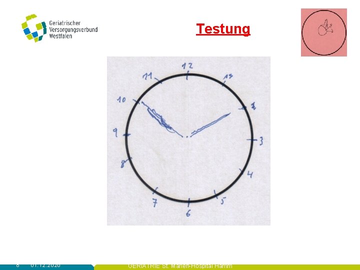 Testung 8 01. 12. 2020 GERIATRIE St. Marien-Hospital Hamm 