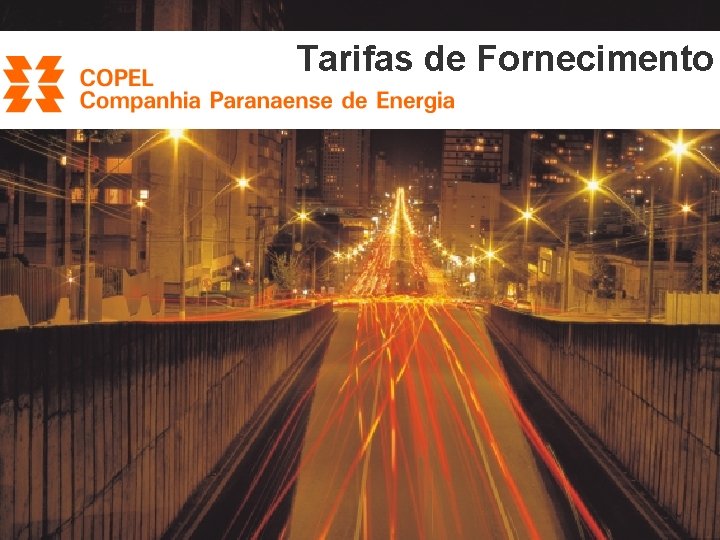 Tarifas de Fornecimento 