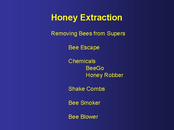 Honey Extraction Removing Bees from Supers Bee Escape Chemicals Bee. Go Honey Robber Shake