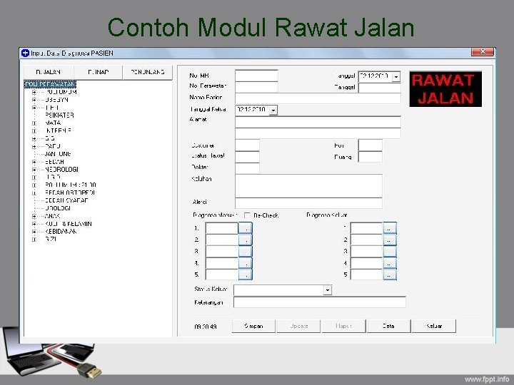 Contoh Modul Rawat Jalan 