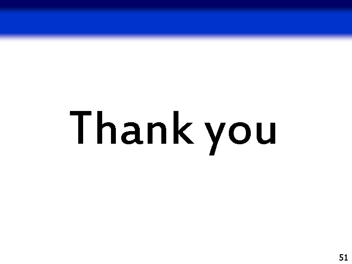 Thank you 51 Thank you 51