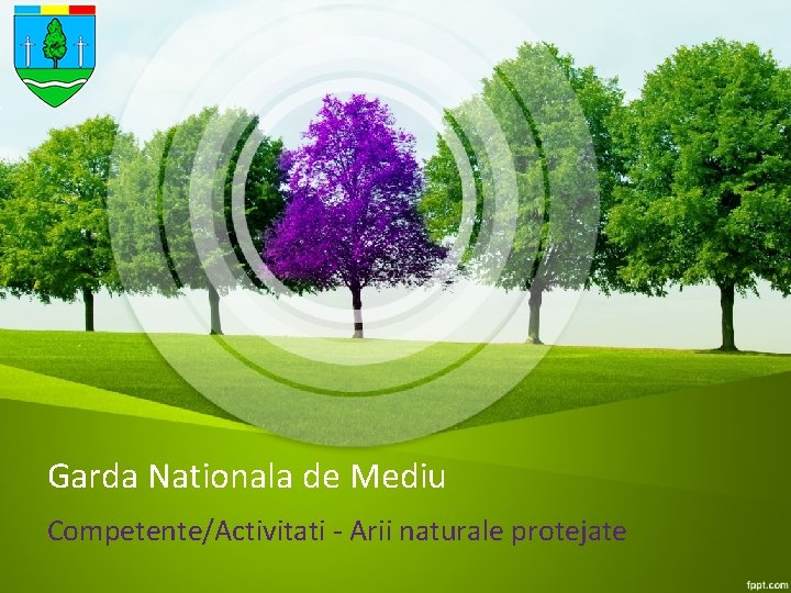 Garda Nationala de Mediu Competente/Activitati - Arii naturale protejate 