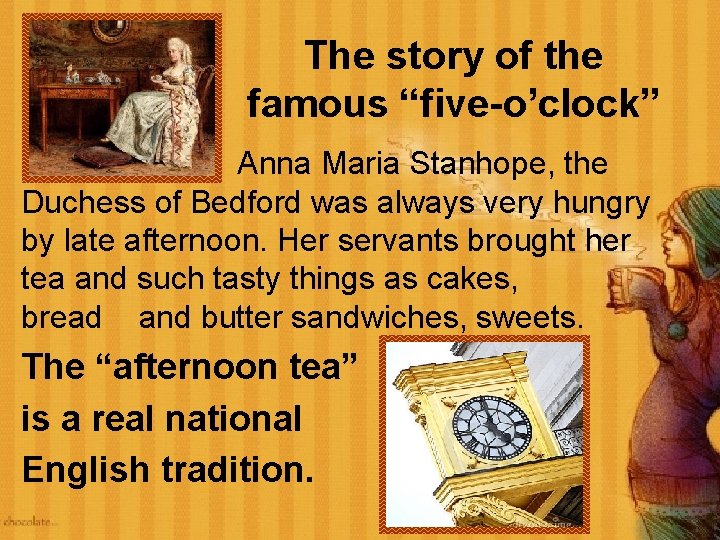 The story of the famous “five-o’clock” Anna Maria Stanhope, the Duchess of Bedford was