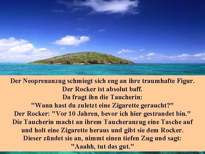 Der Neoprenanzug schmiegt sich eng an ihre traumhafte Figur. Der Rocker ist absolut baff.