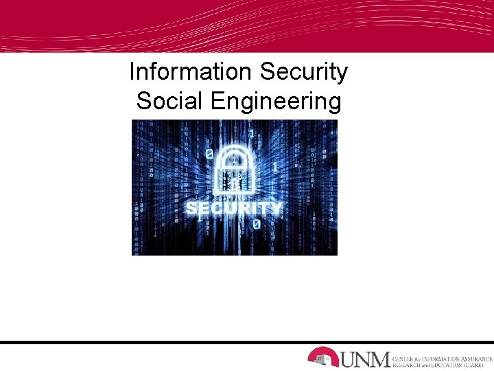 Information Security Social Engineering Information Security Social Engineering