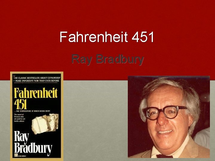 Fahrenheit 451 Ray Bradbury 