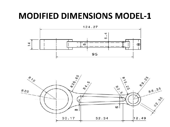 MODIFIED DIMENSIONS MODEL-1 