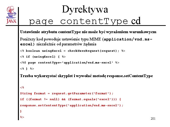 Dyrektywa page content. Type cd Ustawienie atrybutu content. Type nie może być wyrażeniem warunkowycm Dyrektywa page content. Type cd Ustawienie atrybutu content. Type nie może być wyrażeniem warunkowycm