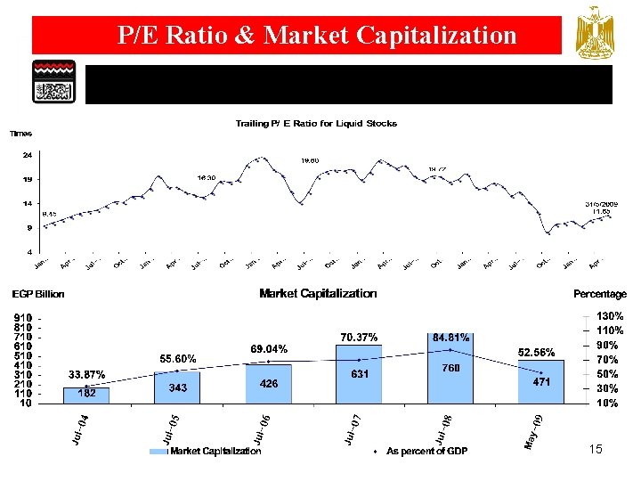 P/E Ratio & Market Capitalization 15 