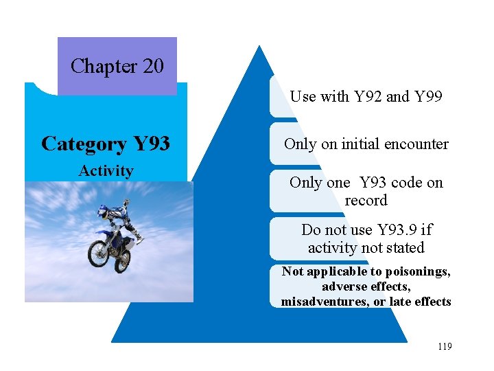 Chapter 20 Use with Y 92 and Y 99 Category Y 93 Activity Only