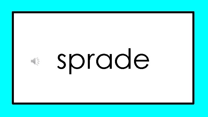 sprade sprade