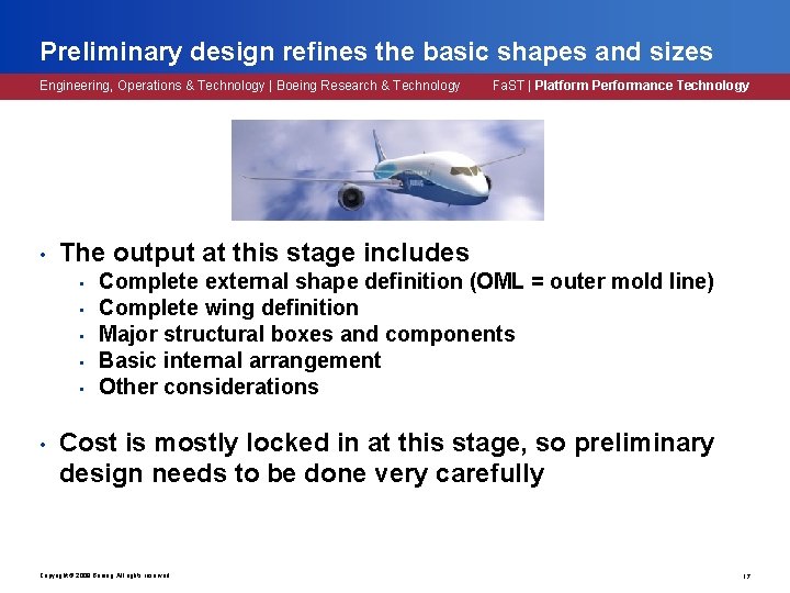 Preliminary design refines the basic shapes and sizes Engineering, Operations & Technology | Boeing Preliminary design refines the basic shapes and sizes Engineering, Operations & Technology | Boeing