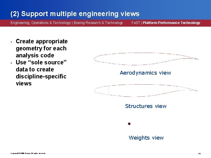 (2) Support multiple engineering views Engineering, Operations & Technology | Boeing Research & Technology (2) Support multiple engineering views Engineering, Operations & Technology | Boeing Research & Technology
