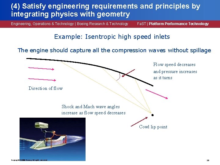 (4) Satisfy engineering requirements and principles by integrating physics with geometry Engineering, Operations & (4) Satisfy engineering requirements and principles by integrating physics with geometry Engineering, Operations &