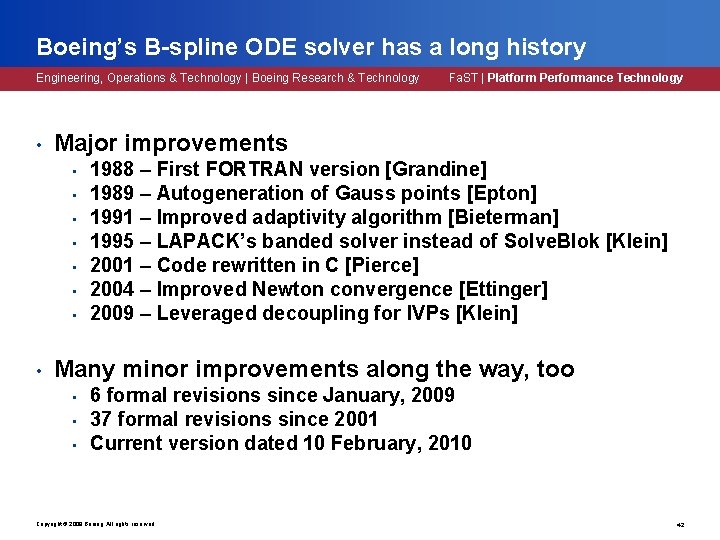Boeing’s B-spline ODE solver has a long history Engineering, Operations & Technology | Boeing Boeing’s B-spline ODE solver has a long history Engineering, Operations & Technology | Boeing