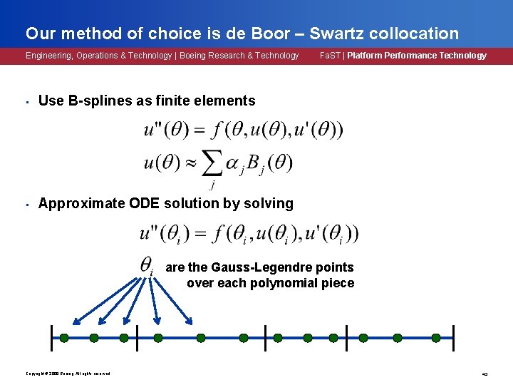 Our method of choice is de Boor – Swartz collocation Engineering, Operations & Technology Our method of choice is de Boor – Swartz collocation Engineering, Operations & Technology