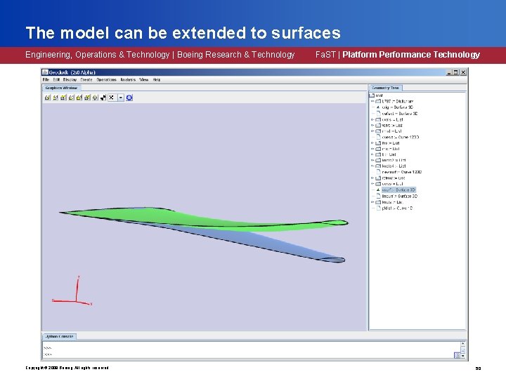 The model can be extended to surfaces Engineering, Operations & Technology | Boeing Research The model can be extended to surfaces Engineering, Operations & Technology | Boeing Research