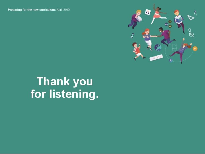 Thank you for listening. 
