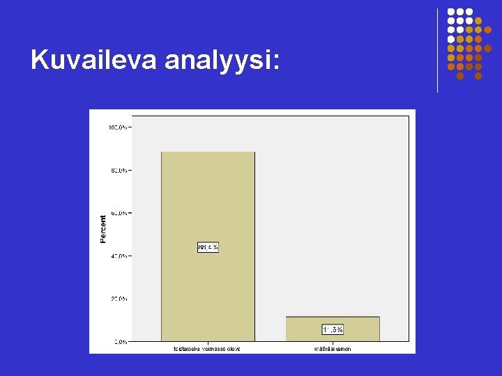 Kuvaileva analyysi: 