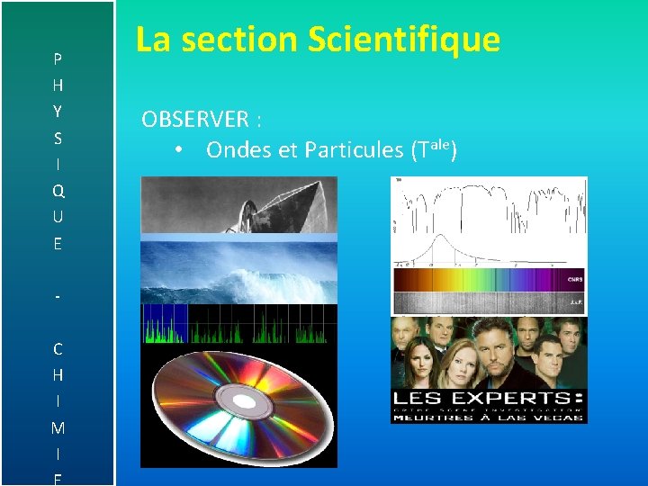 P H Y S I Q U E C H I M I La