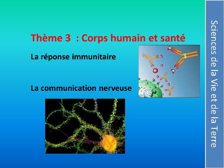 Sciences de la Vie et de la Terre 