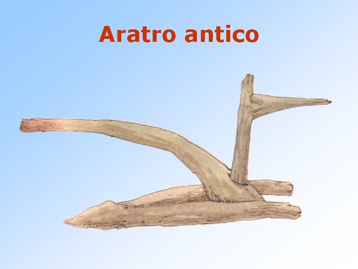 Aratro antico 