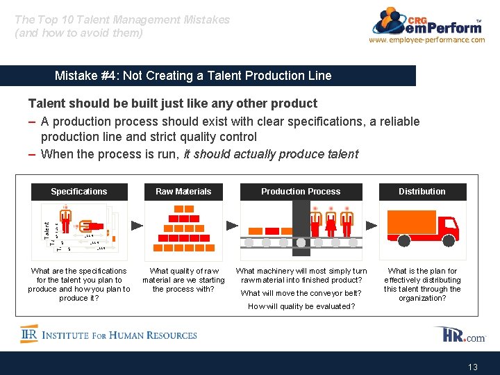 The Top 10 Talent Management Mistakes and how
