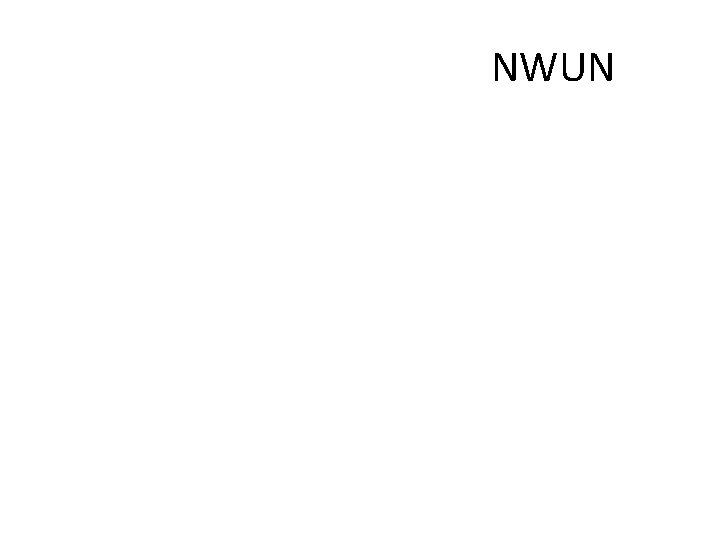 NWUN NWUN