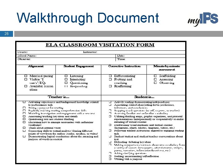 Walkthrough Document 26 