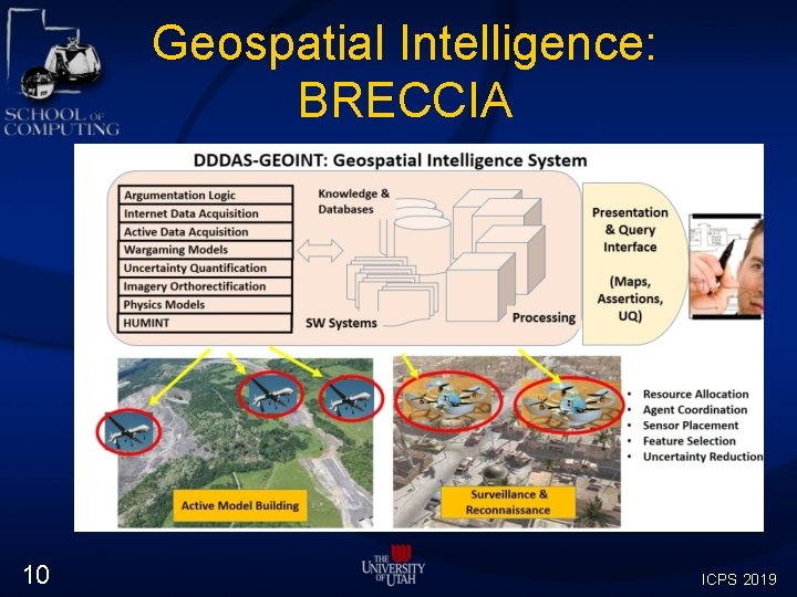Geospatial Intelligence: BRECCIA 10 ICPS 2019 Geospatial Intelligence: BRECCIA 10 ICPS 2019