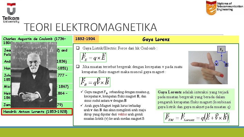 TEORI ELEKTROMAGNETIKA Charles Augustin de Coulomb (1736– 1806) Jean-Baptiste Biot (1774– 1862) and Felix TEORI ELEKTROMAGNETIKA Charles Augustin de Coulomb (1736– 1806) Jean-Baptiste Biot (1774– 1862) and Felix