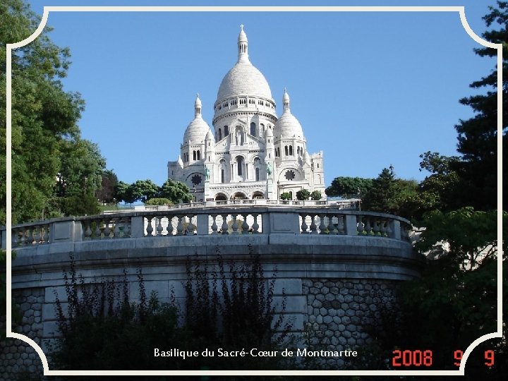 Basilique du Sacré-Cœur de Montmartre Sacré-Cœur 