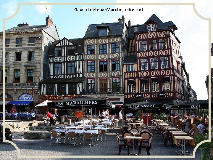 Place du Vieux-Marché, côté sud 