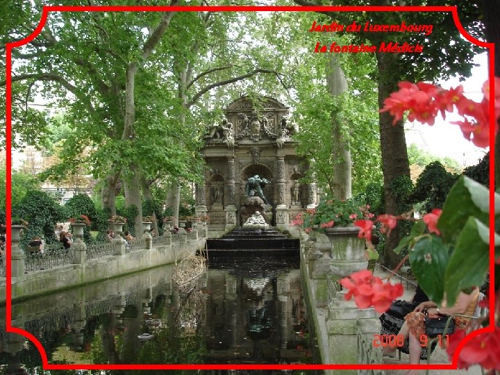 Jardin du Luxembourg La fontaine Médicis 