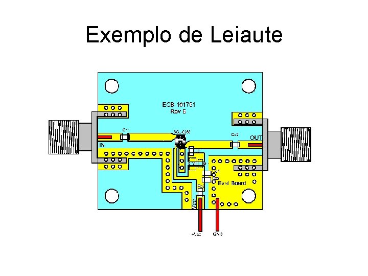 Exemplo de Leiaute 