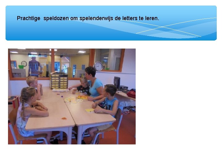 Prachtige speldozen om spelenderwijs de letters te leren. 