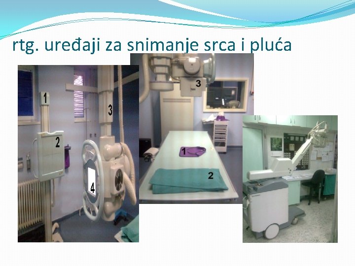 rtg. uređaji za snimanje srca i pluća 