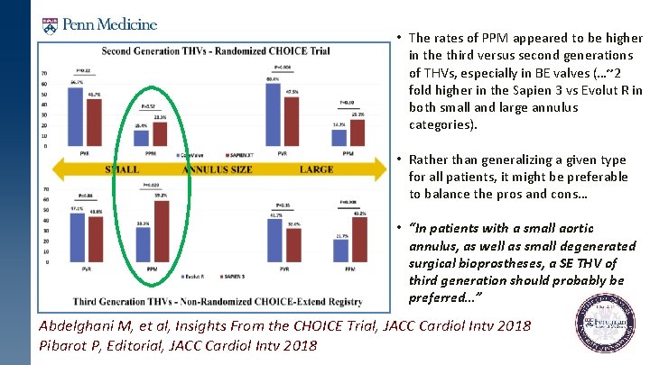  • The rates of PPM appeared to be higher in the third versus