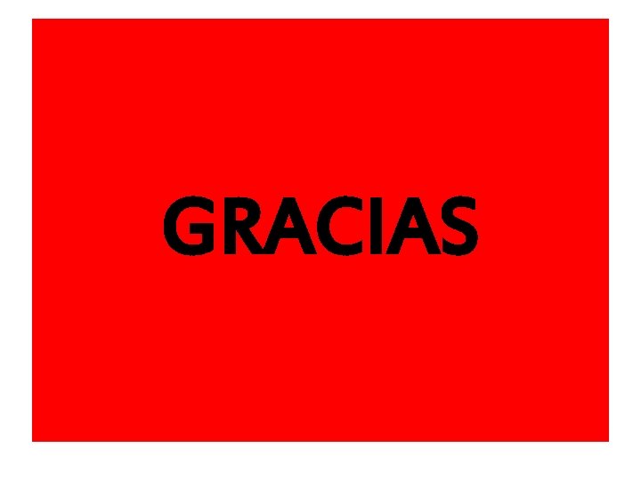 GRACIAS 