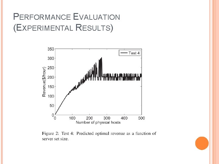 PERFORMANCE EVALUATION (EXPERIMENTAL RESULTS) 