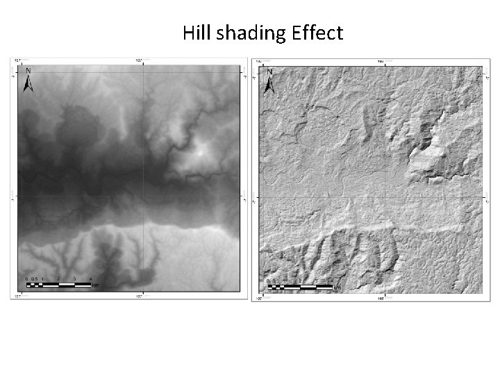 Hill shading Effect 