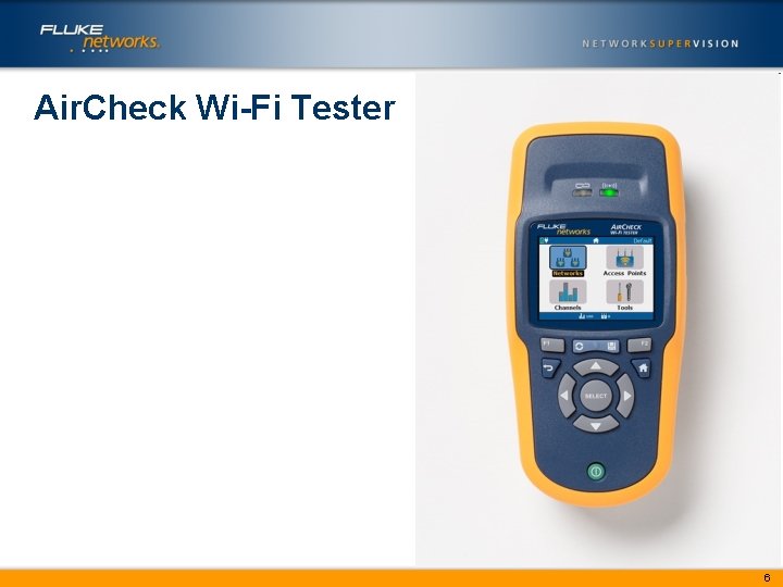 Air. Check Wi-Fi Tester 6 