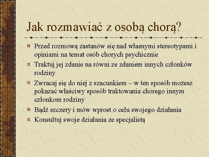 Jak rozmawiać z osobą chorą? Przed rozmową zastanów się nad własnymi stereotypami i opiniami