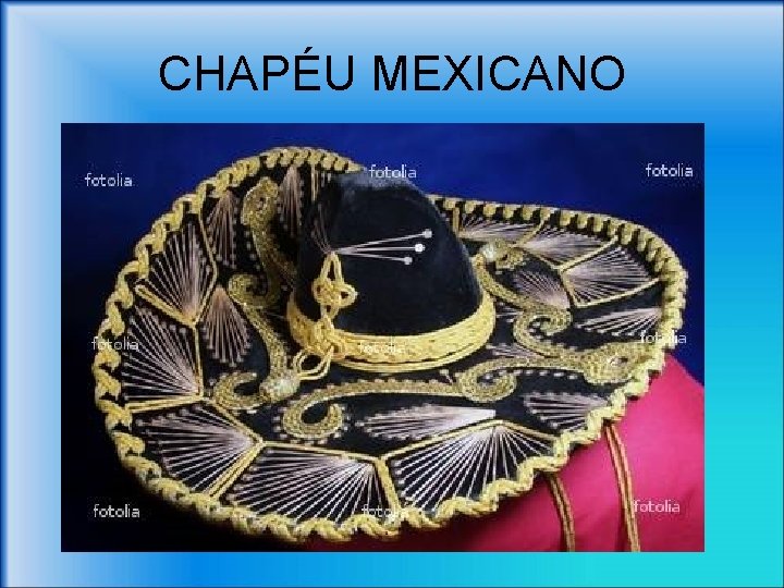 CHAPÉU MEXICANO 