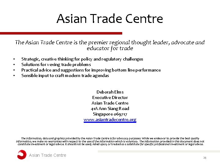 Asian Trade Centre The Asian Trade Centre is the premier regional thought leader, advocate Asian Trade Centre The Asian Trade Centre is the premier regional thought leader, advocate