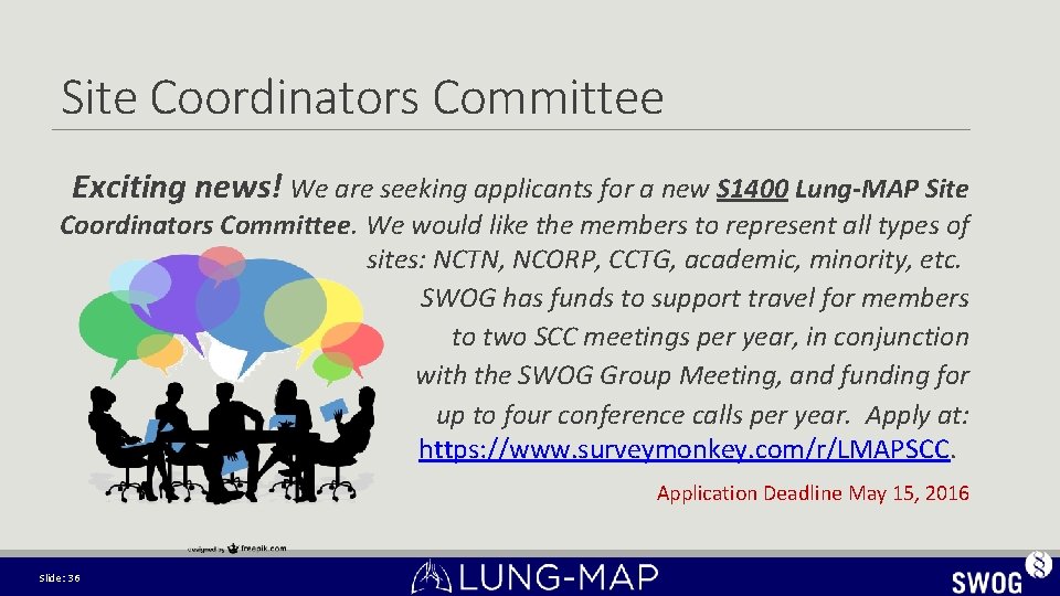 Site Coordinators Committee Exciting news! We are seeking applicants for a new S 1400 Site Coordinators Committee Exciting news! We are seeking applicants for a new S 1400